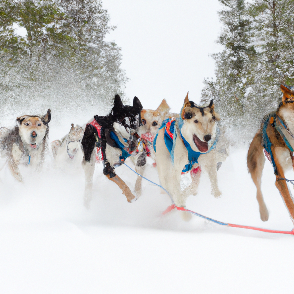 Dog Sledding: Racing Through Snowy Landscapes